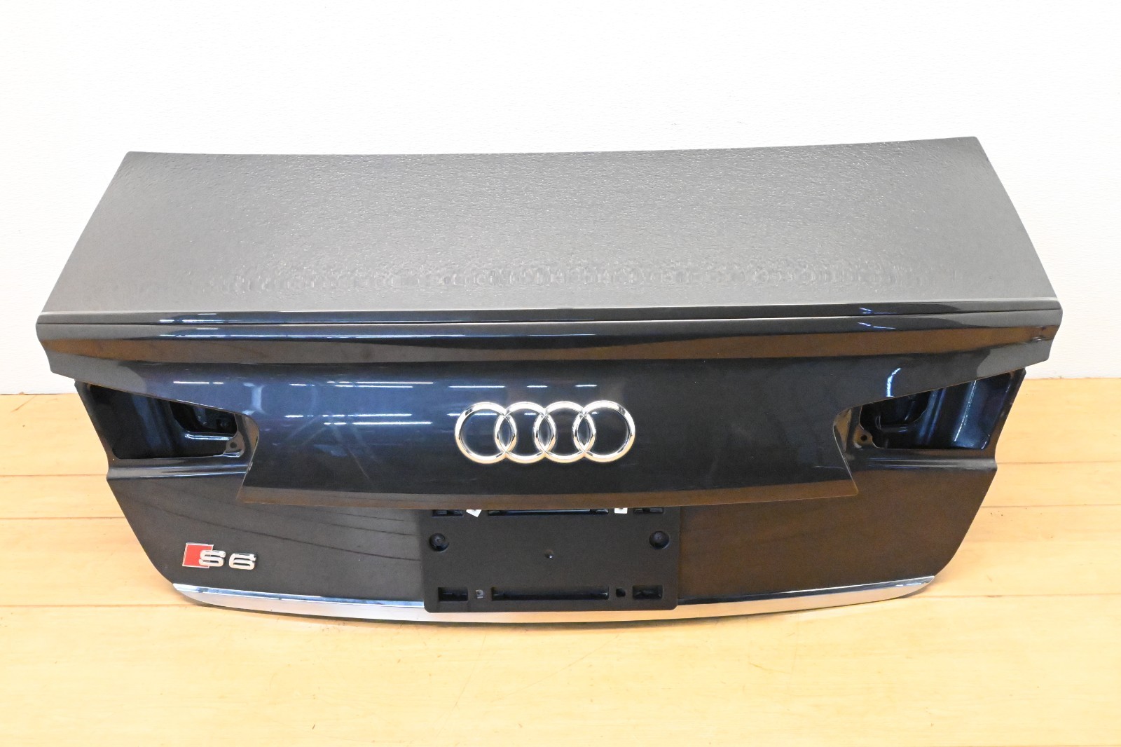 12-18 AUDI A6 S6 Rear Trunk Lid Shell Cover Panel Deck Assembly OEM