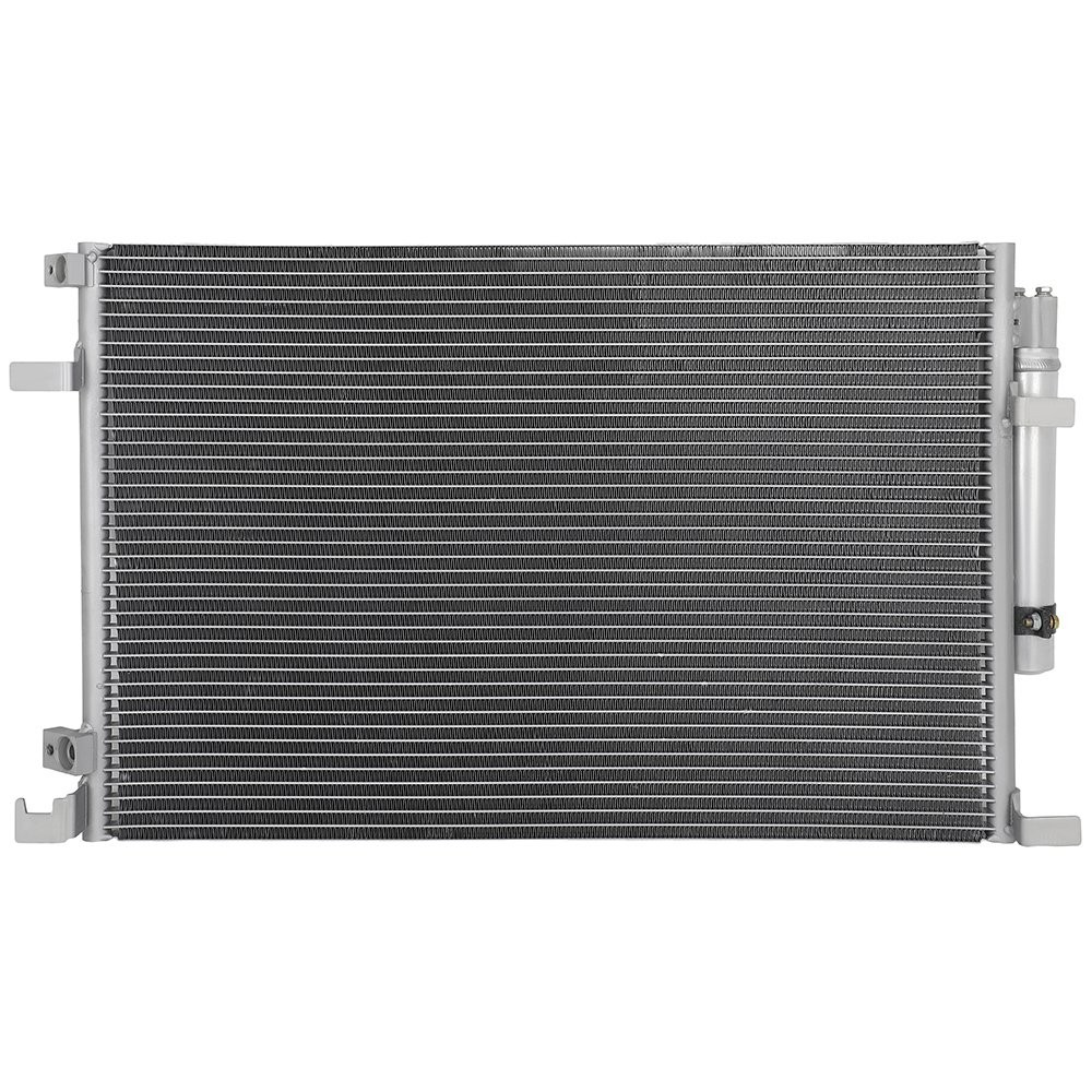 1pc Aluminum AC Condenser 4688 For 2015 2016 2017-2020 Ford Mustang Silver 1pc Aluminum AC Condenser 4688 For 2015 2016 2017-2020 Ford Mustang Silver