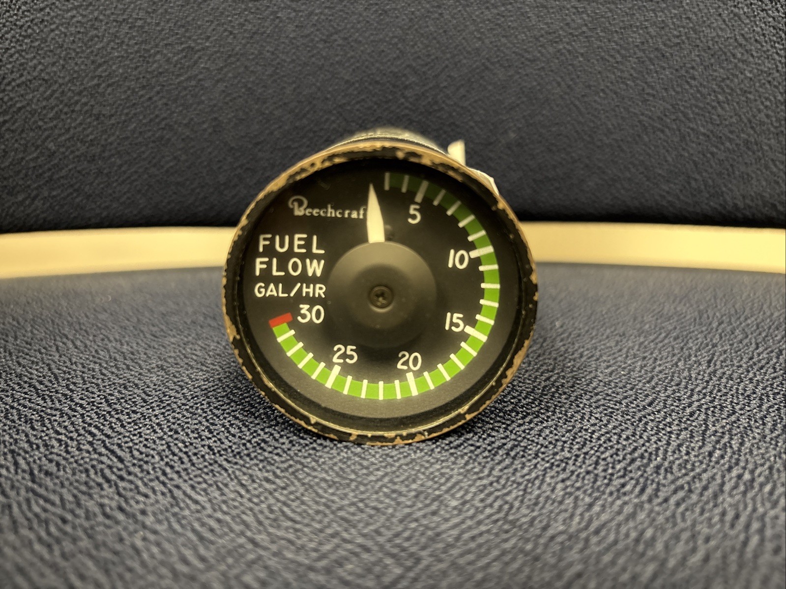 BEECHCRAFT FUEL FLOW INDICATOR P/N: 6511 Good Shape BEECHCRAFT FUEL FLOW INDICATOR P/N: 6511 Good Shape