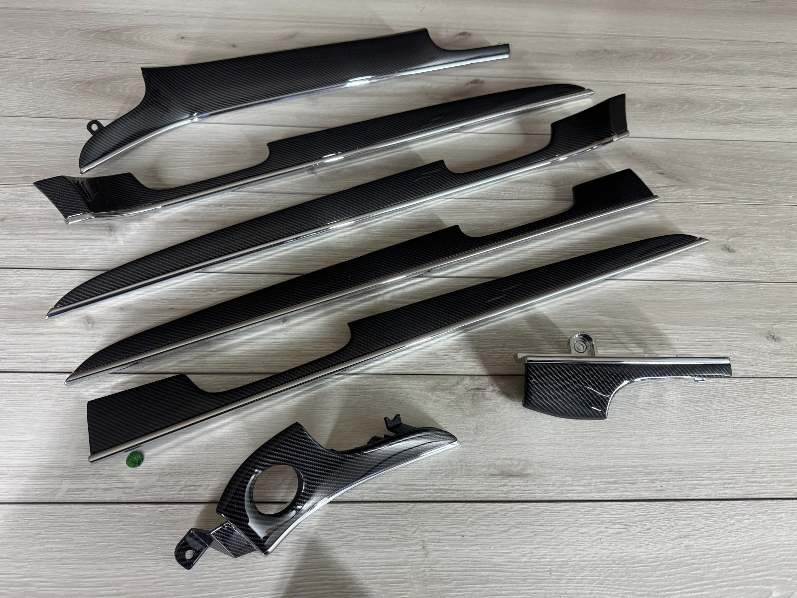 JEEP GRAND CHEROKEE IV WK WK2 SRT8 Carbon fiber Interior trim part SET LHD