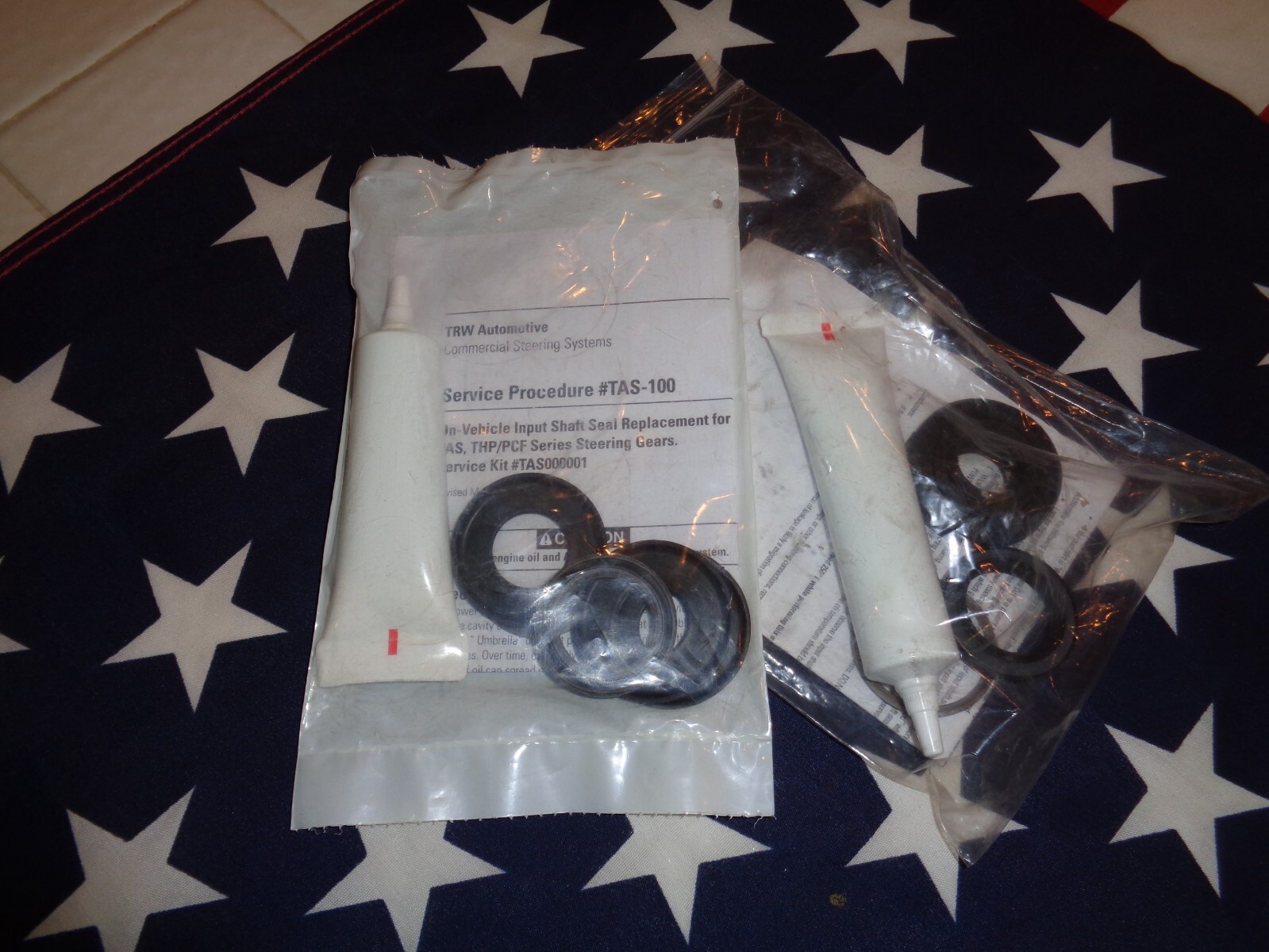 WOW 30% DISCOUNT OEM TRW POWER STEERING GEARBOX INPUT SHAFT SEAL KIT # TAS000001 WOW 30% DISCOUNT OEM TRW POWER STEERING GEARBOX INPUT SHAFT SEAL KIT # TAS000001