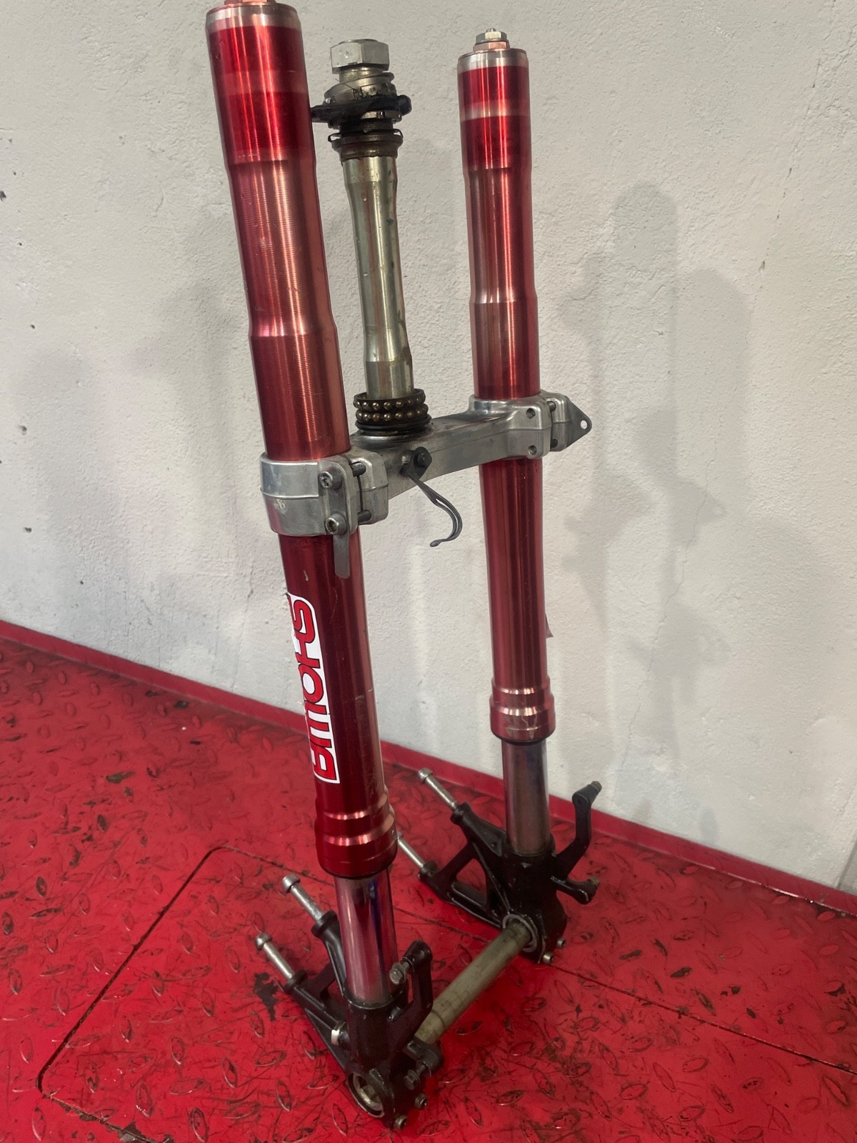 2008 KAWASAKI NINJA ZX6R FRONT FORKS STRAIGHT SUSPENSION