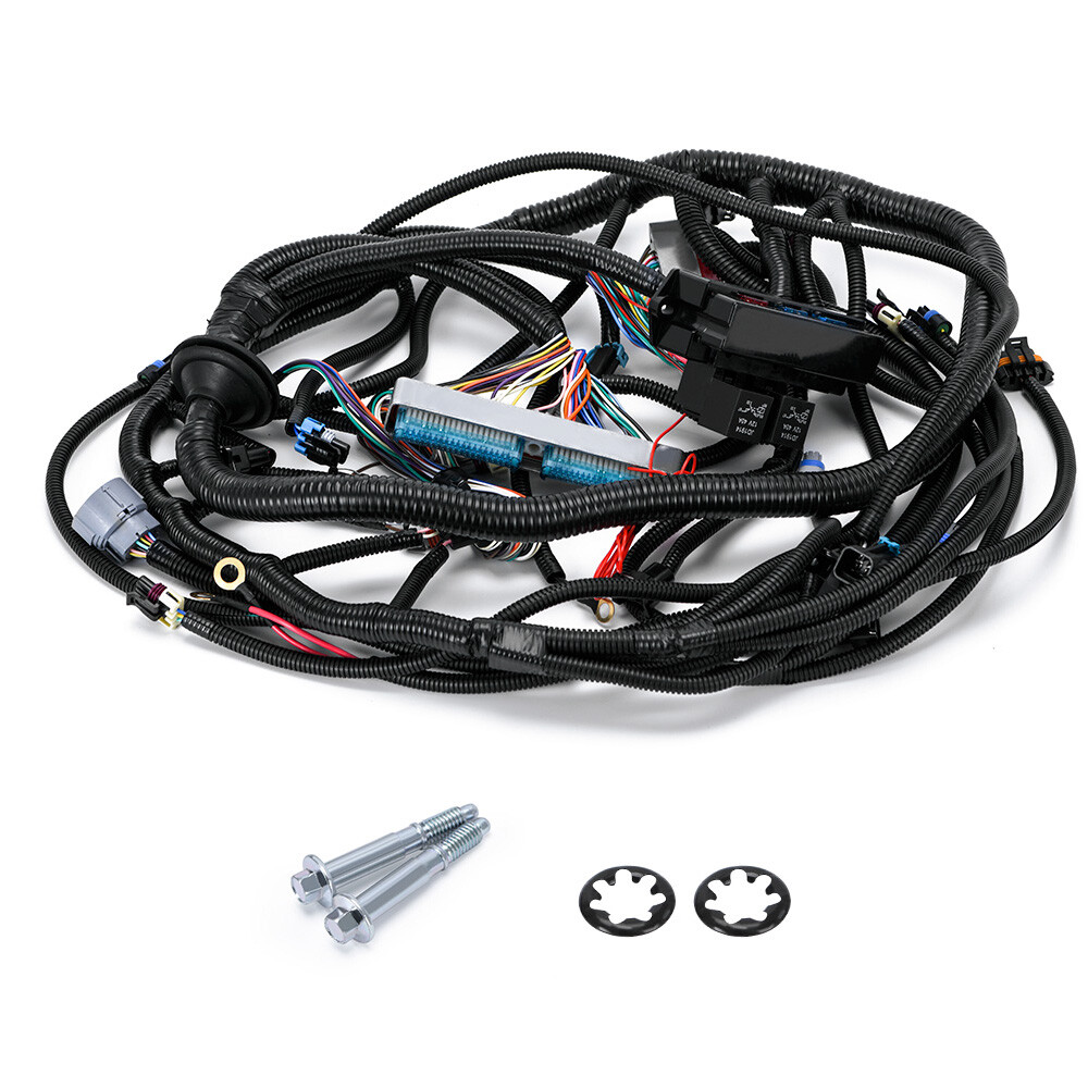 Complete LS Standalone Wiring Harness w/4L60E For 97-06 Vortec 4.8 5.3 6.0L DBC