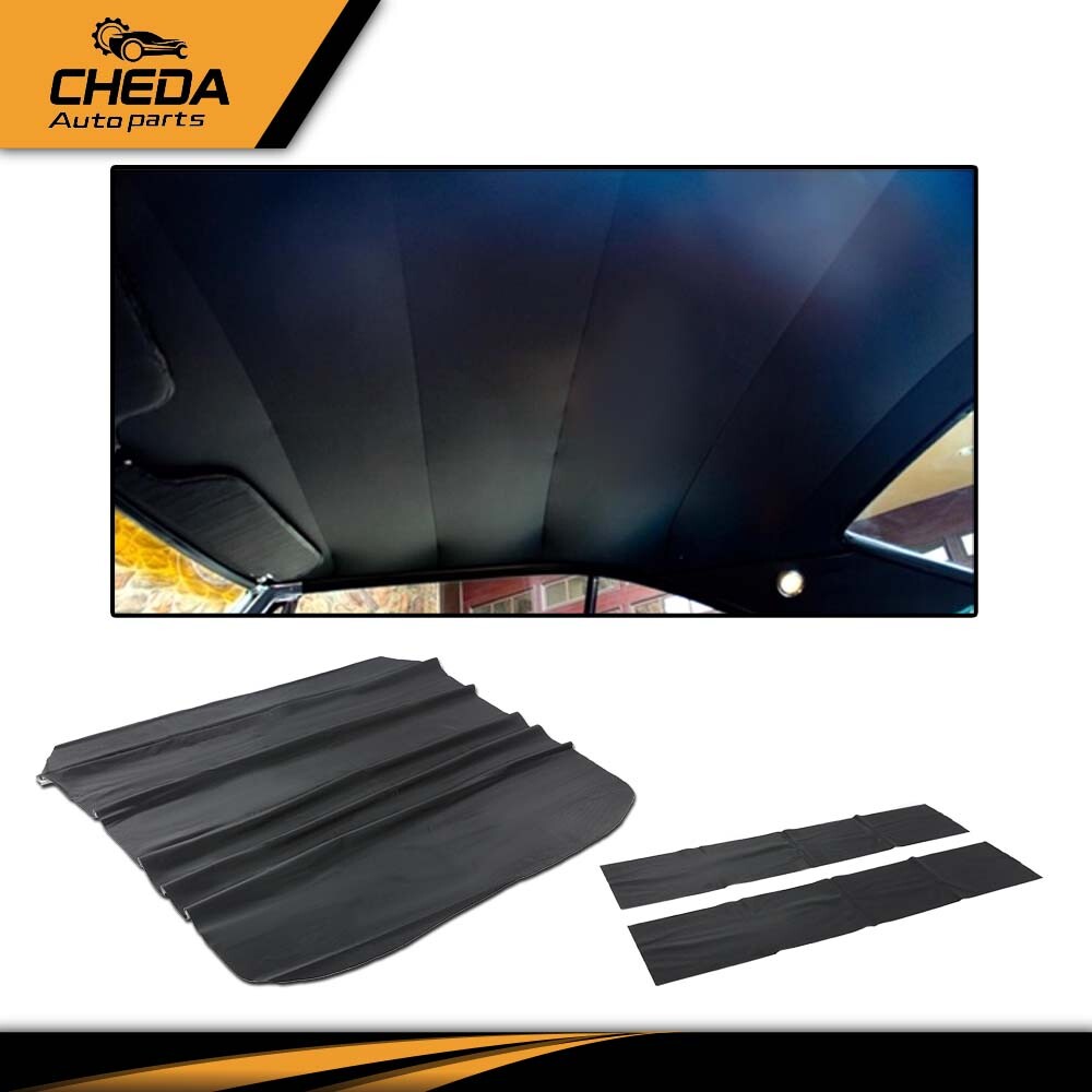 Black Tier Headliner Fit For 1969 1970 1971 1972 Oldsmobile Cutlass & 442