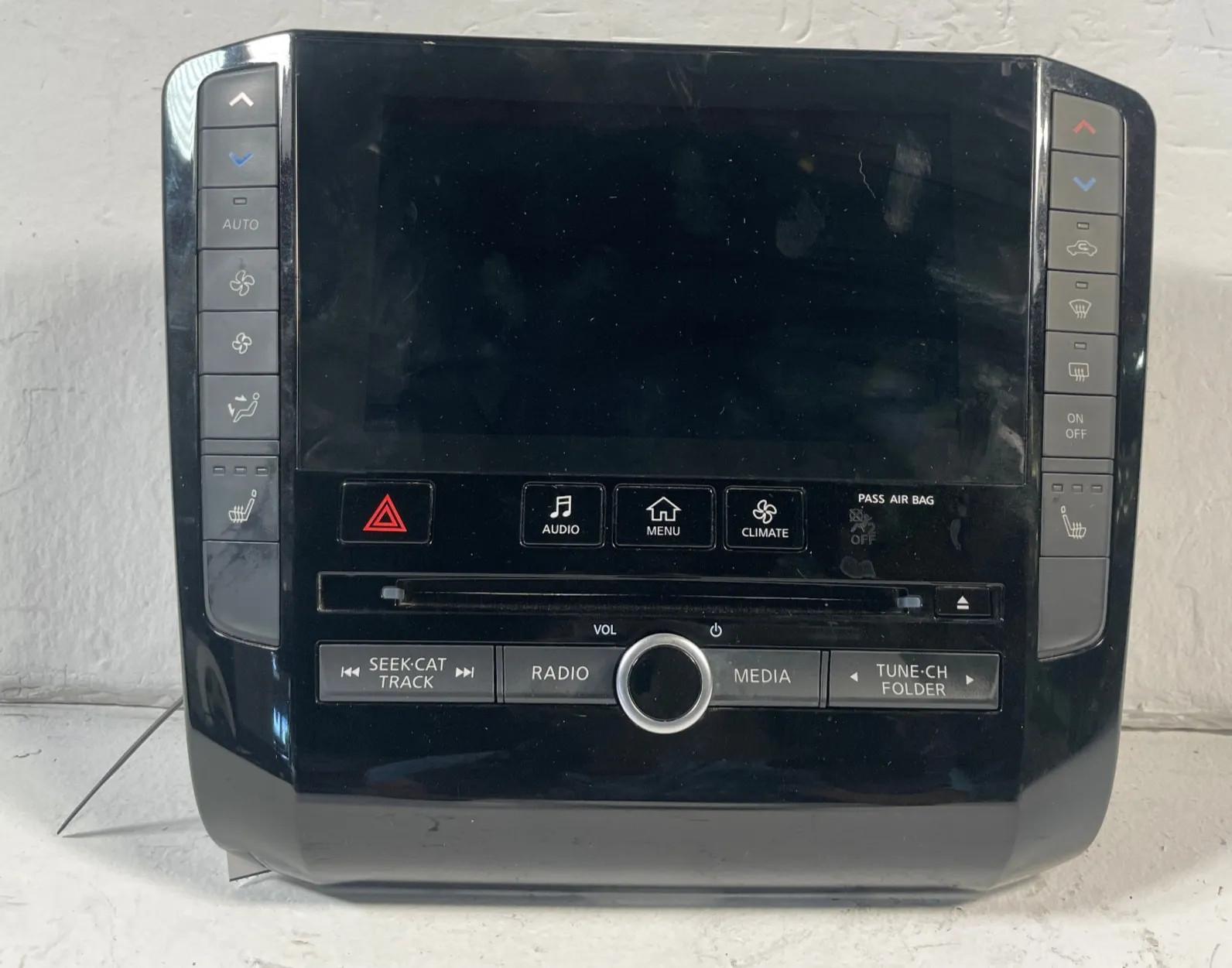 2019-21 INFINITI QX50 RADIO STEREO CLIMATE CONTROL SCREEN SWITCH PANEL # 106566