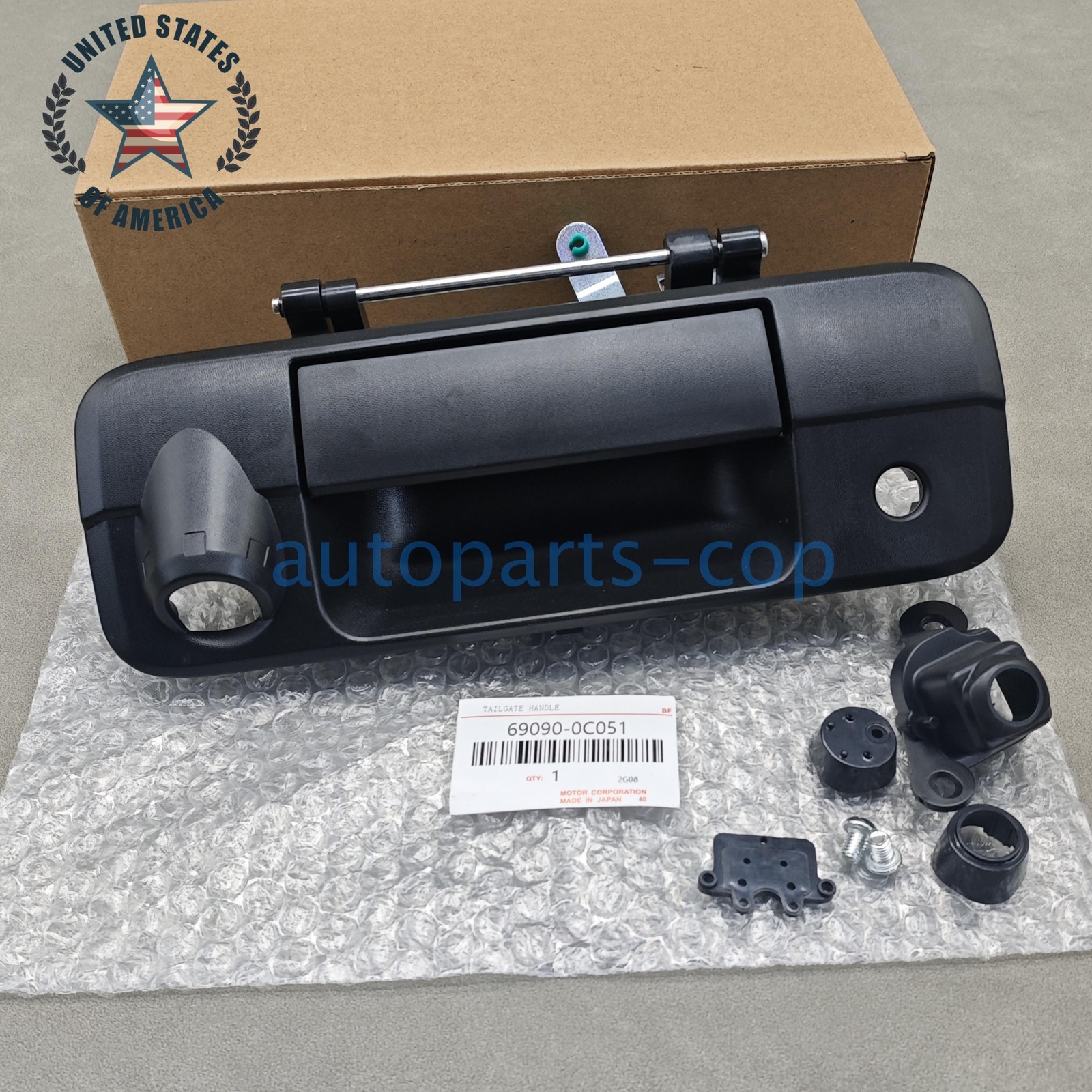 NEW 1× Tailgate Latch Handle For 2007-2013 Toyota Tundra 69090-0C051