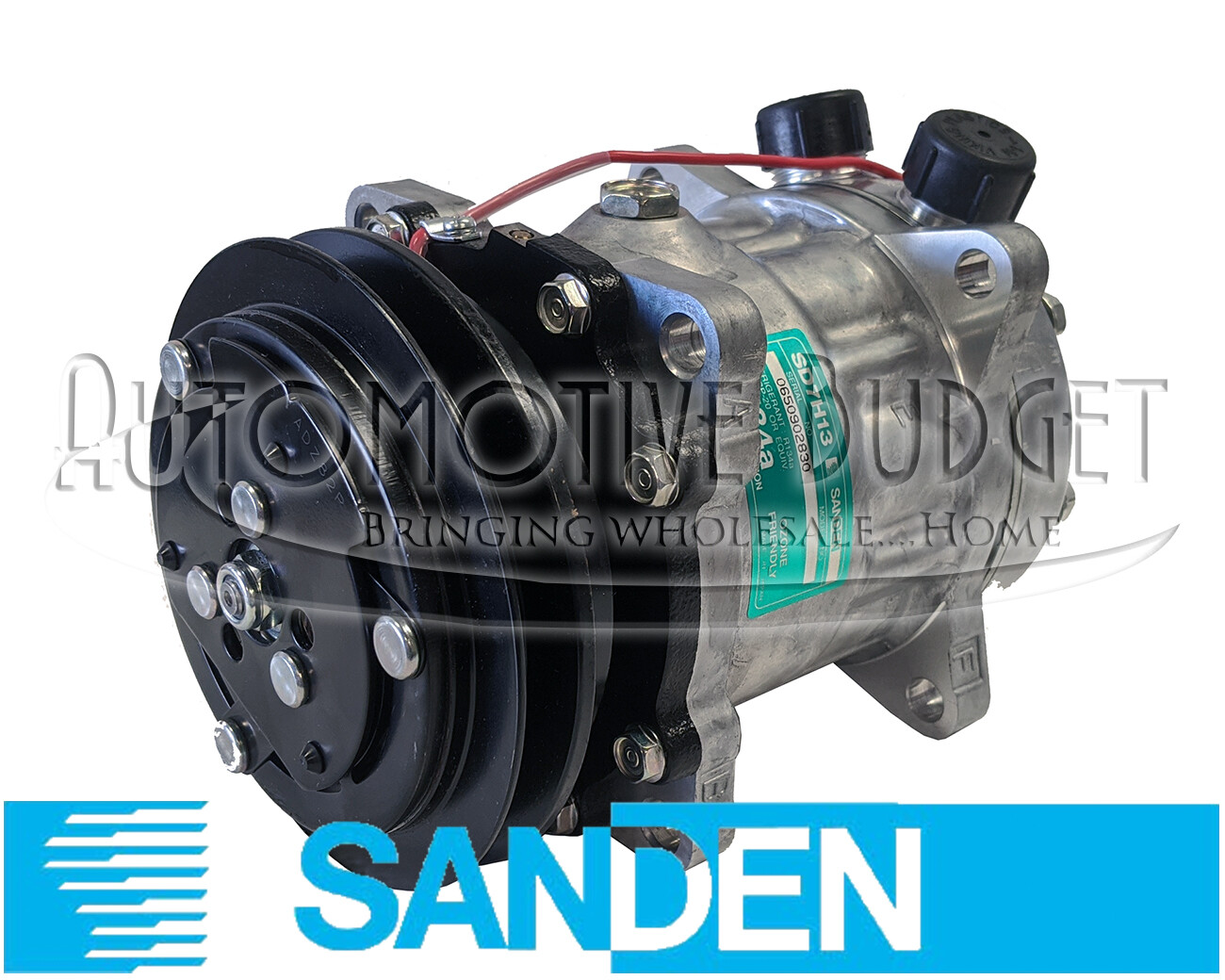 Upgraded A/C Compressor w/Clutch for Ferrari 208 Turbo 288 GTO 308 328 & F40