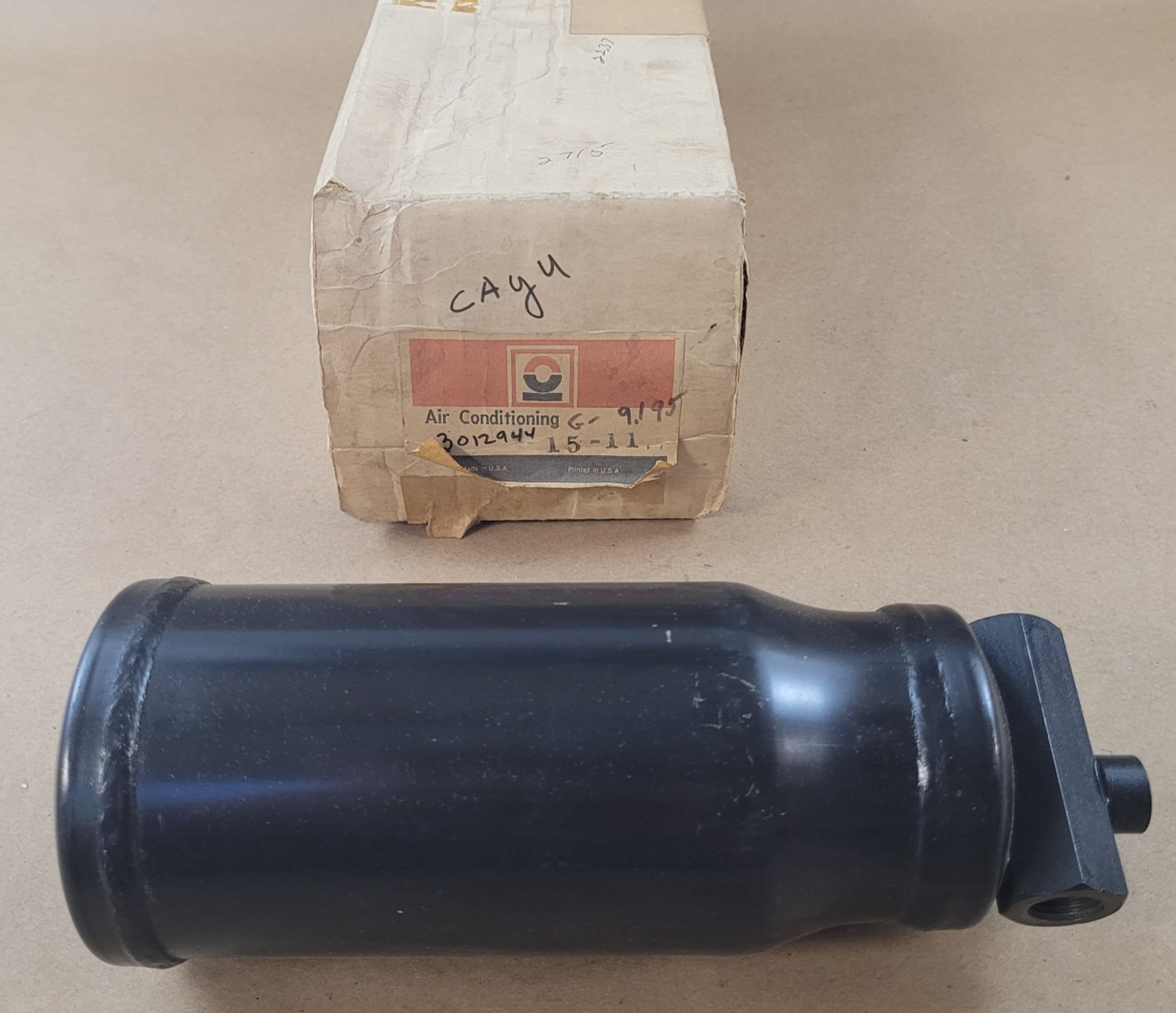New NOS GM 3012944 15-11 AC Filter Dryer 1968-1973 Camaro Corvette Chevelle