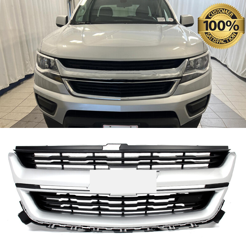 For 84270789 2015-2020 Chevrolet Colorado Front Grille Silver Ice Metallic 31XC