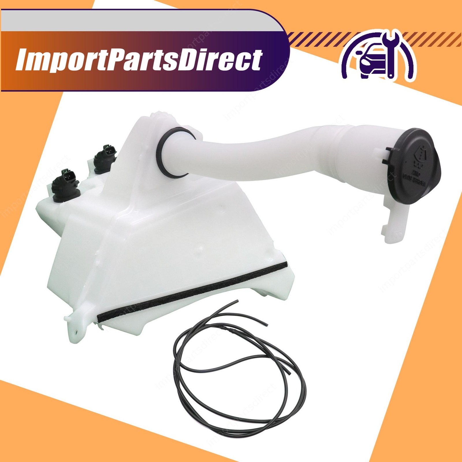 1x Washer Reservoir with Cap with Pump 8531560390 for Toyota 4Runner 2010~2023 