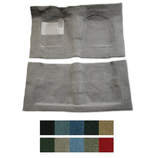 ACC 1968-1973 Chevy Nova 2 Door Automatic Loop Carpet, Red ACC 1968-1973 Chevy Nova 2 Door Automatic Loop Carpet, Red