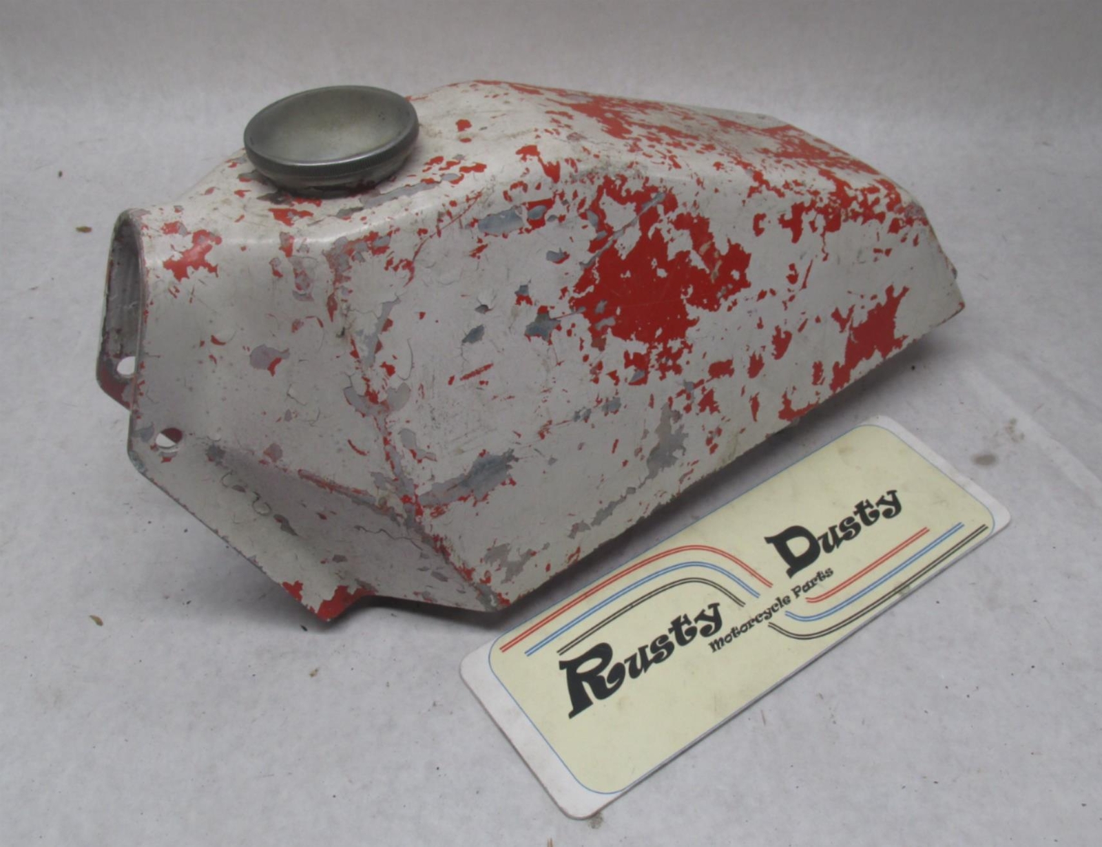 Vintage 1973 Maico Enduro AHRMA Coffin Style Gas Fuel Tank Vintage 1973 Maico Enduro AHRMA Coffin Style Gas Fuel Tank