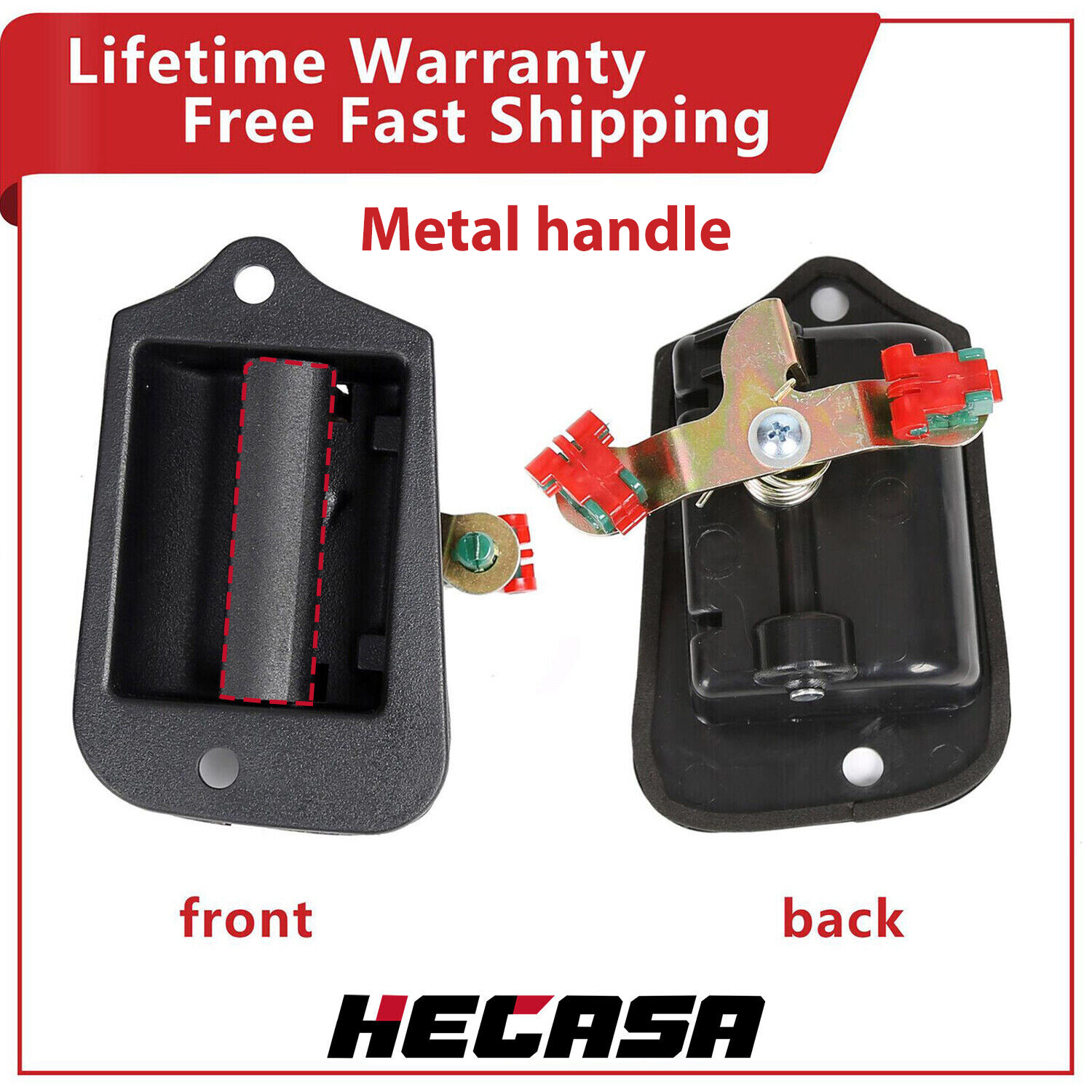 Metal Cargo Extended Cab 3rd Third Side Door Handle for Chevy S10 Pickup Upgrade Metal Cargo Extended Cab 3rd Third Side Door Handle for Chevy S10 Pickup Upgrade