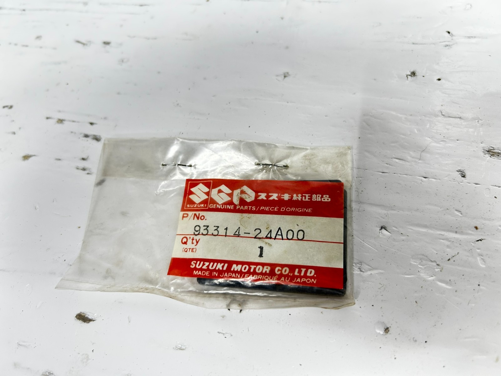Suzuki GV 1400 Cavalcade Seat Packing 93314-24A00 Suzuki GV 1400 Cavalcade Seat Packing 93314-24A00