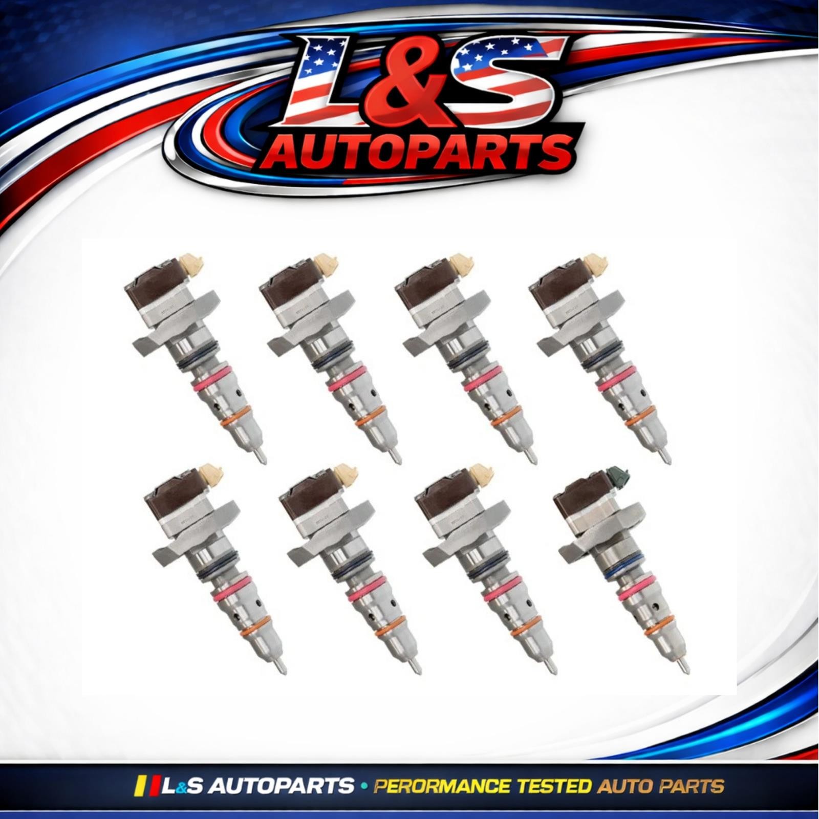 1999 2000 2001 2002 2003 Ford 7.3 L Powerstroke Diesel Fuel Injectors Full Set
