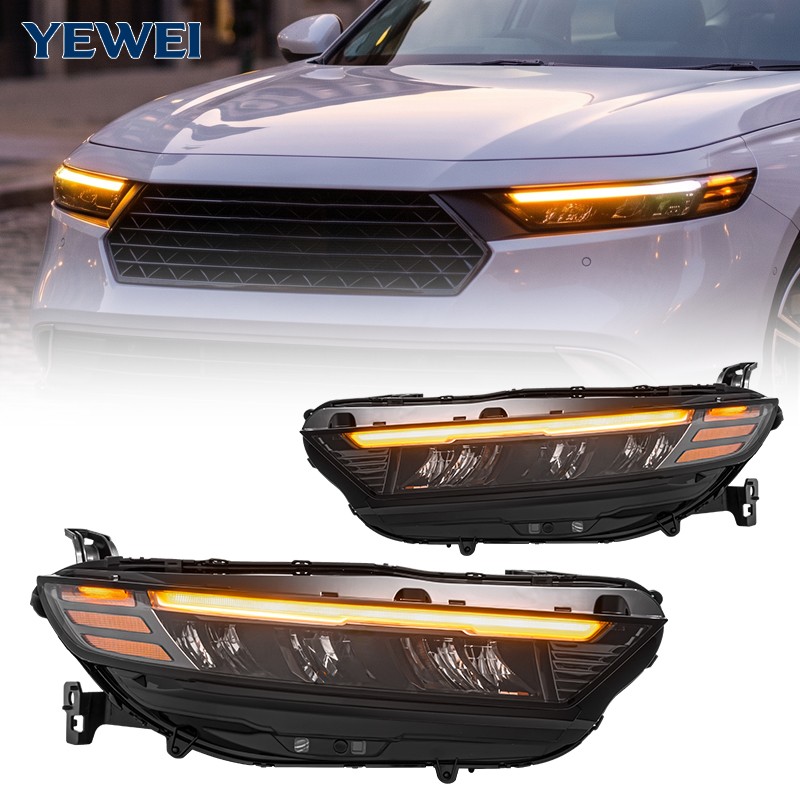 Left+Right Pair For 2023 2024 2025 Honda Accord Full LED Headlight Front Lamp 2P Left+Right Pair For 2023 2024 2025 Honda Accord Full LED Headlight Front Lamp 2P