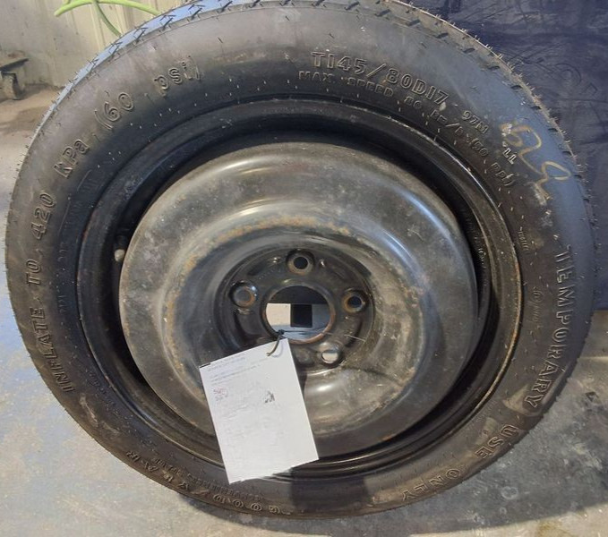 2012-2020 Dodge Grand Caravan 17x4 Compact Spare Donut Tire Wheel Rim Oem Used