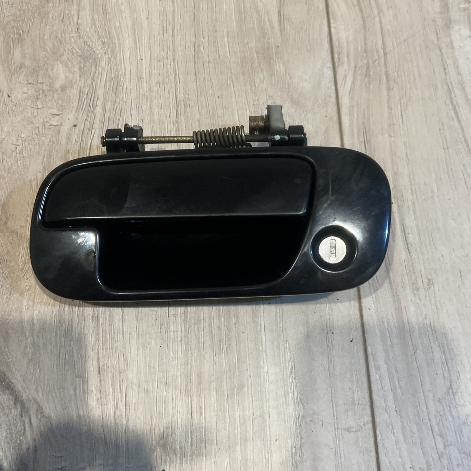 Factory 1997-2001 Honda Prelude Driver Left Exterior Door Handle Black Factory 1997-2001 Honda Prelude Driver Left Exterior Door Handle Black