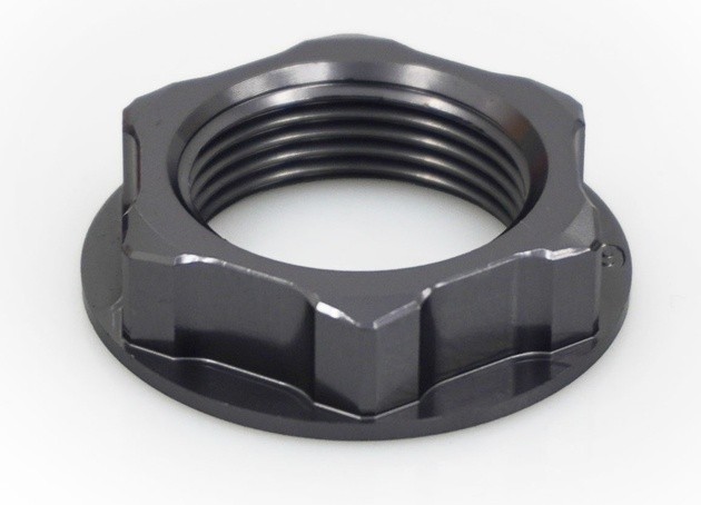 RFX Pro Series Steering Stem Nut Grey for Kawasaki KX250F/KX450F/KX250/KX125