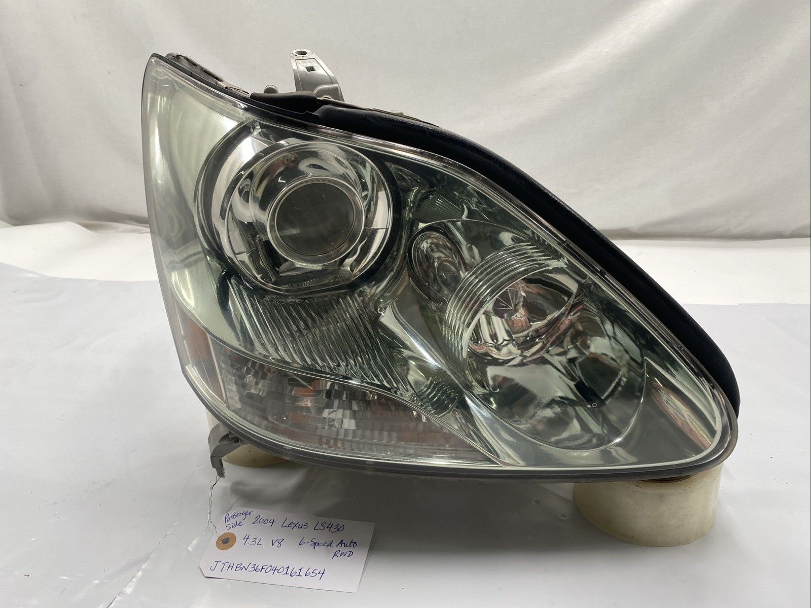 04-06 LEXUS LS430 RH PASSENGER HEADLIGHT LAMP HID XENON AFS OEM*FLAWS READ*