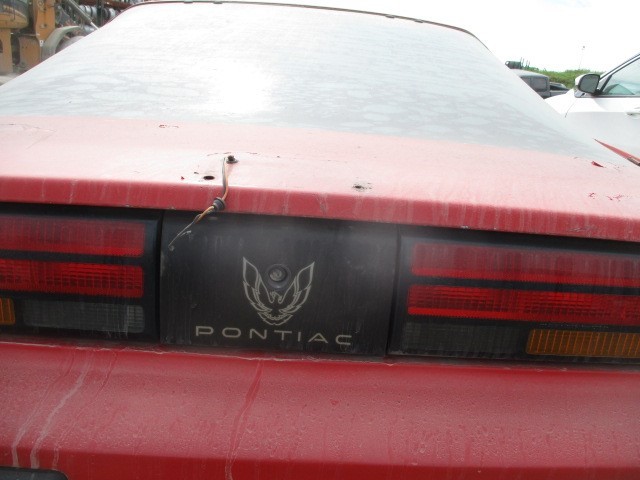 Used Deck Lid Finish Panel fits: 1989 Pontiac Firebird Base w/o 20th Anniversary