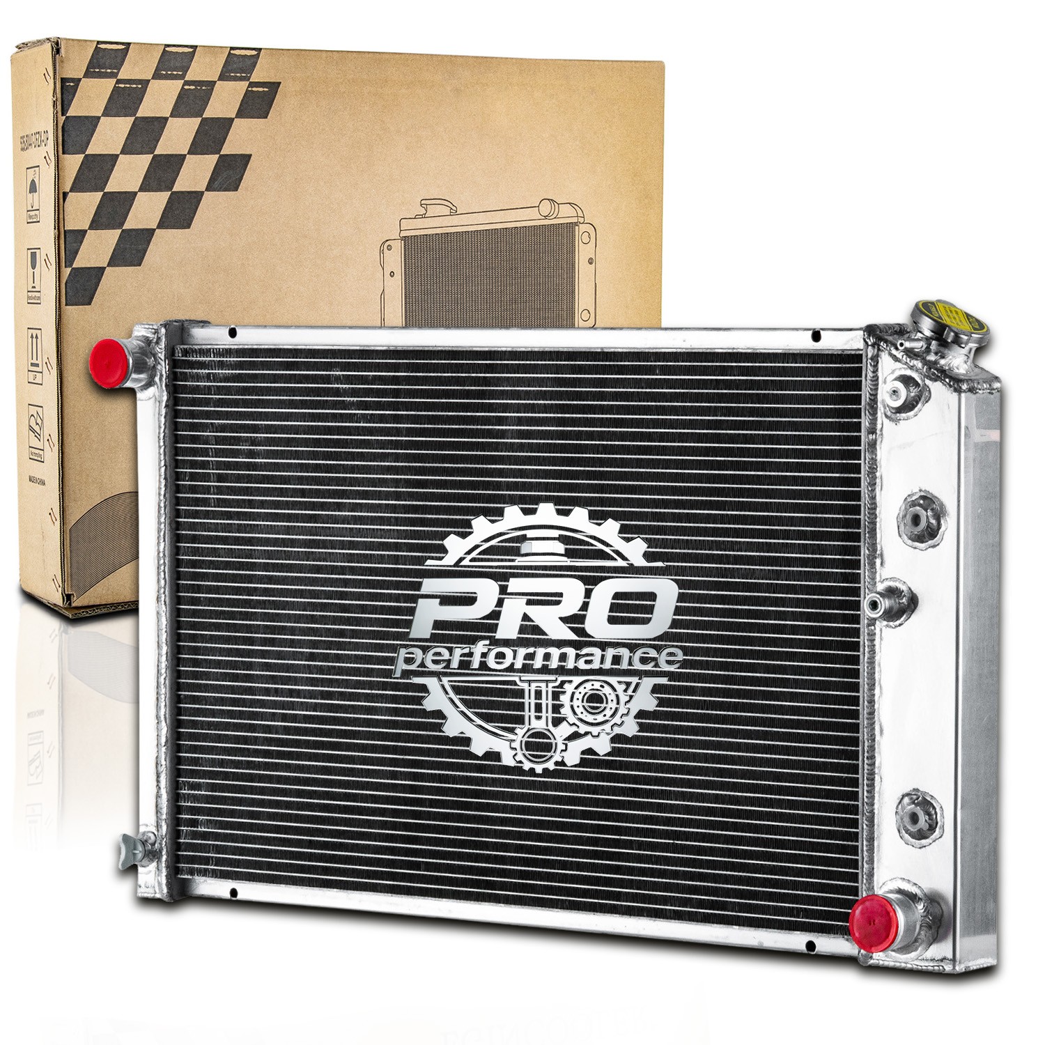 3Row Aluminum Radiator For 1970-81 Camaro Monte Carlo 1975-1979 Chevy Nova CC162