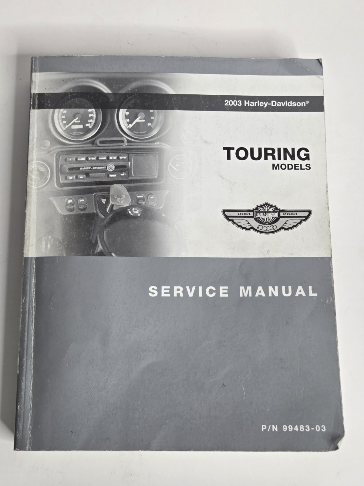 2003 Harley-Davidson Touring Models Service Manual P/N 99483-03 OEM 1450cc 5-spd