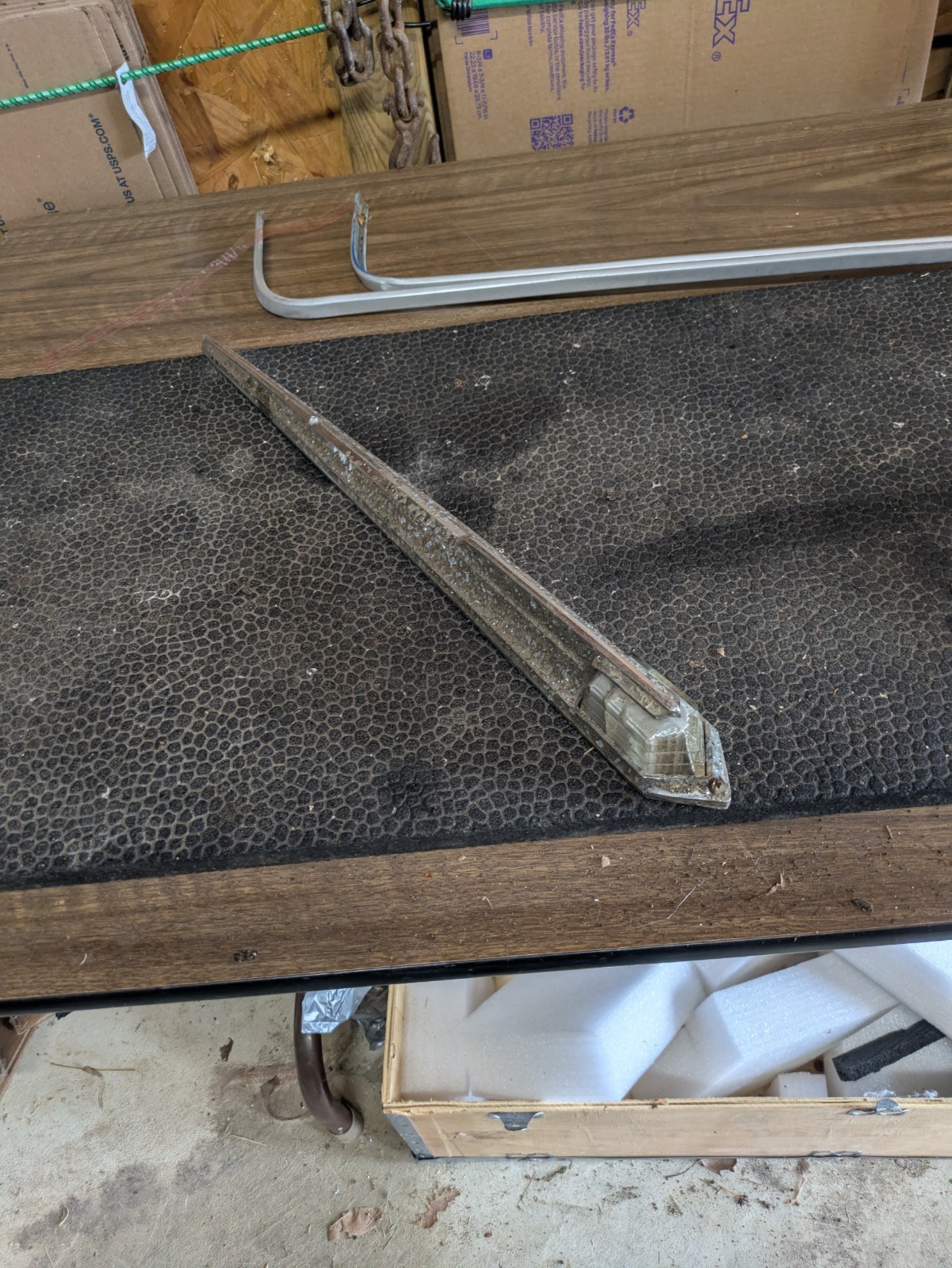 1940 Cadillac Lasalle Front Fender Left Drivers Side Turn Singal/Indicator OEM 1940 Cadillac Lasalle Front Fender Left Drivers Side Turn Singal/Indicator OEM