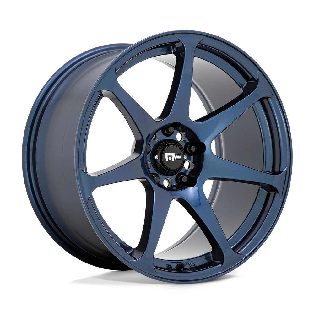 17x8 Motegi MR154 Battle Midnight Blue Wheel 5x110 (43mm)