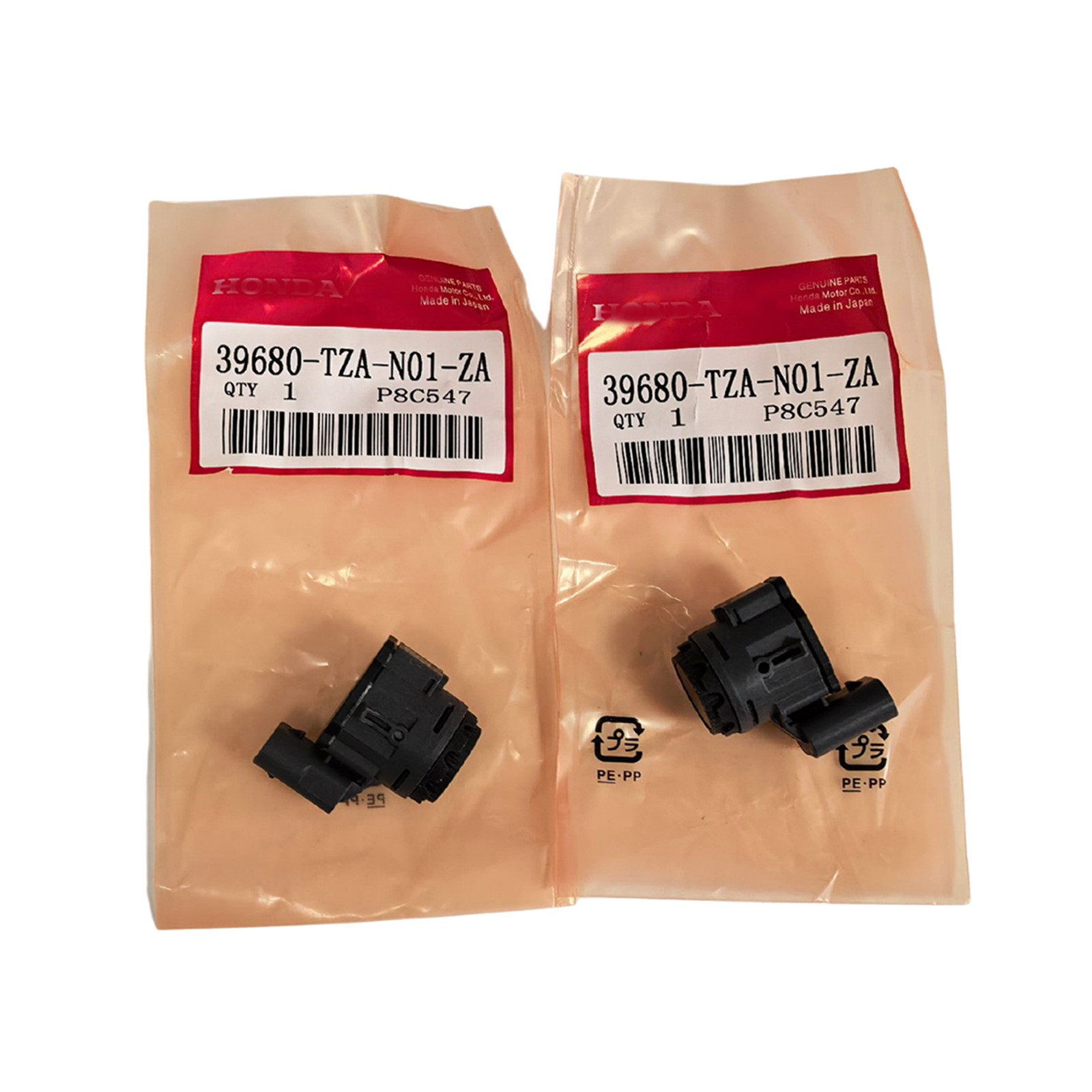 OEM 2PCS Parking Sensor For Honda 39680-TZA-N011-M1 39680-TZA-N01ZA NEW