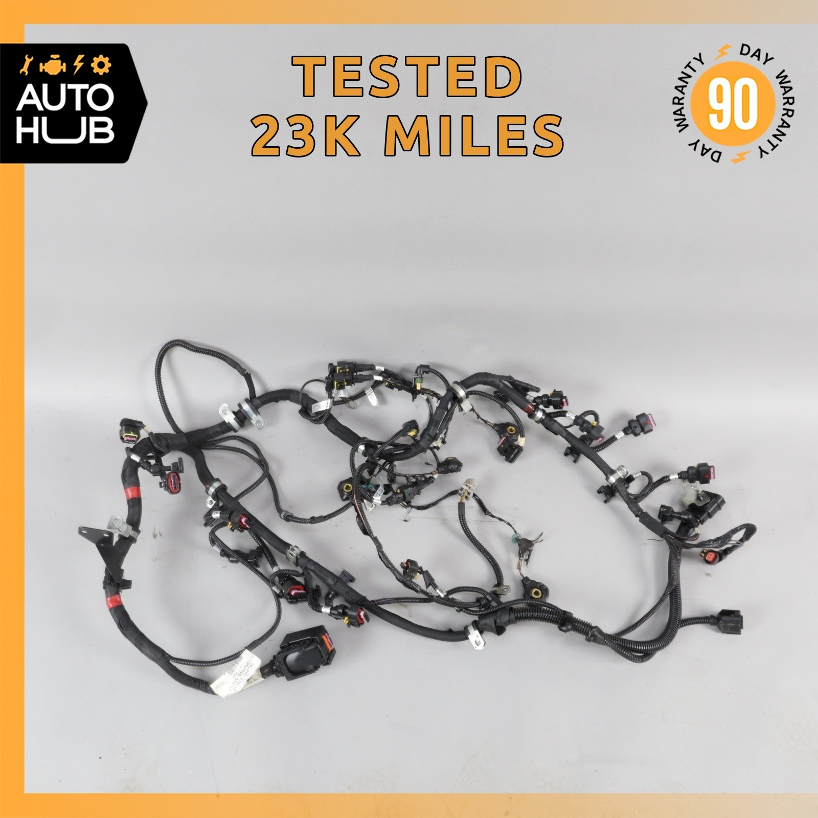 09-19 Maserati GranTurismo M145 4.2L V8 Engine Motor Wiring Wire Harness OEM 23k
