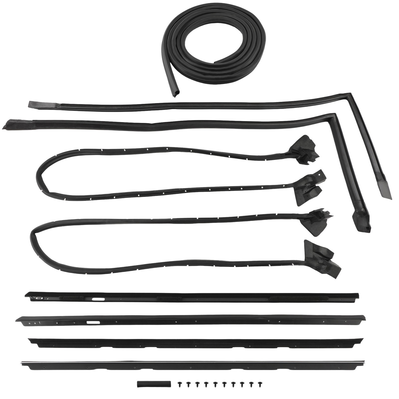 9PC Complete Weatherstripping Kit For Chevrolet Monte Carlo SS Coupe 2-Door 1983
