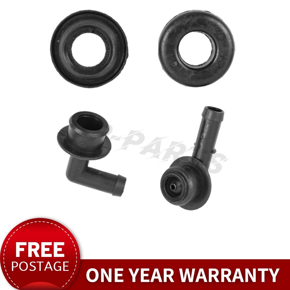 For 2000-2004 Jeep Grand Cherokee 4.0L PCV CCV Vent Valve Elbows & Grommets