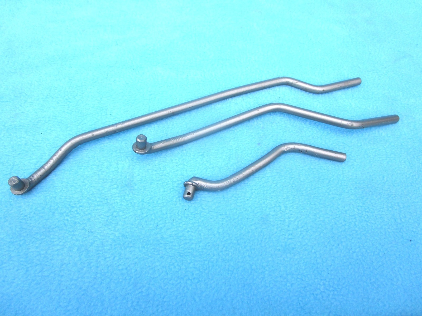 1964-66 Pontiac Muncie 4 Speed Shifter Linkage Rods - Factory Original Set/3
