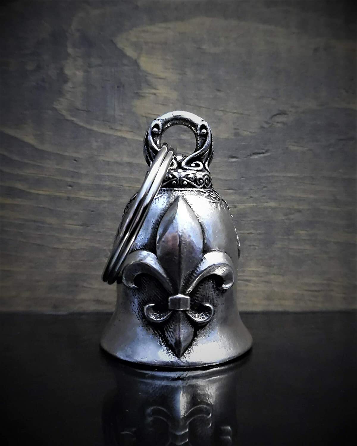 Fleur De Lis Bell Motorcycle Biker Ride Gremlin Bravo Good Luck Gift BB-40 USA Fleur De Lis Bell Motorcycle Biker Ride Gremlin Bravo Good Luck Gift BB-40 USA