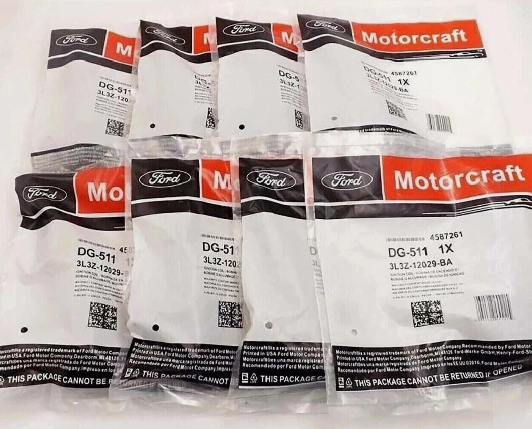 8pcs NEW GENUINE Motorcraft Ignition Coil DG-511 Fit 04-08 Ford F150 Expedition