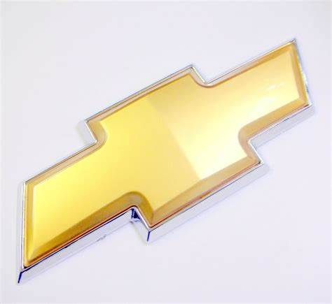 NEW 07-11 CHEVY TAHOE SILVERADO REAR TAILGATE GOLD BOWTIE EMBLEM BADGE LIFTGATE 