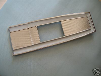66-68 MOPAR ROADRUNNER CHARGER GTX 4 SP. CONSOLE PLATE