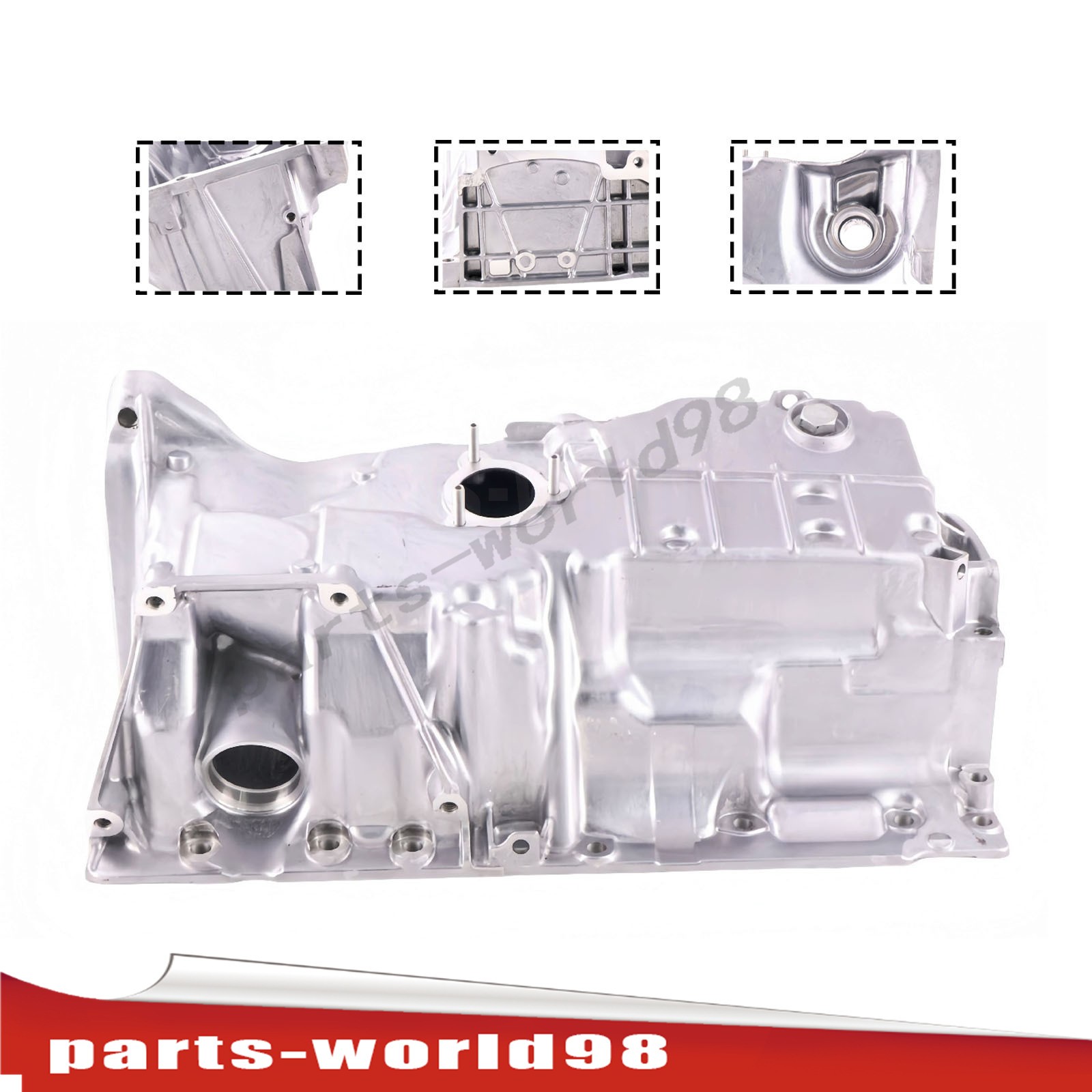 NEW 11138580124 Engine Oil Pan Fit BMW X3 X4 330i 330e 430i xDrive 530i 530e US