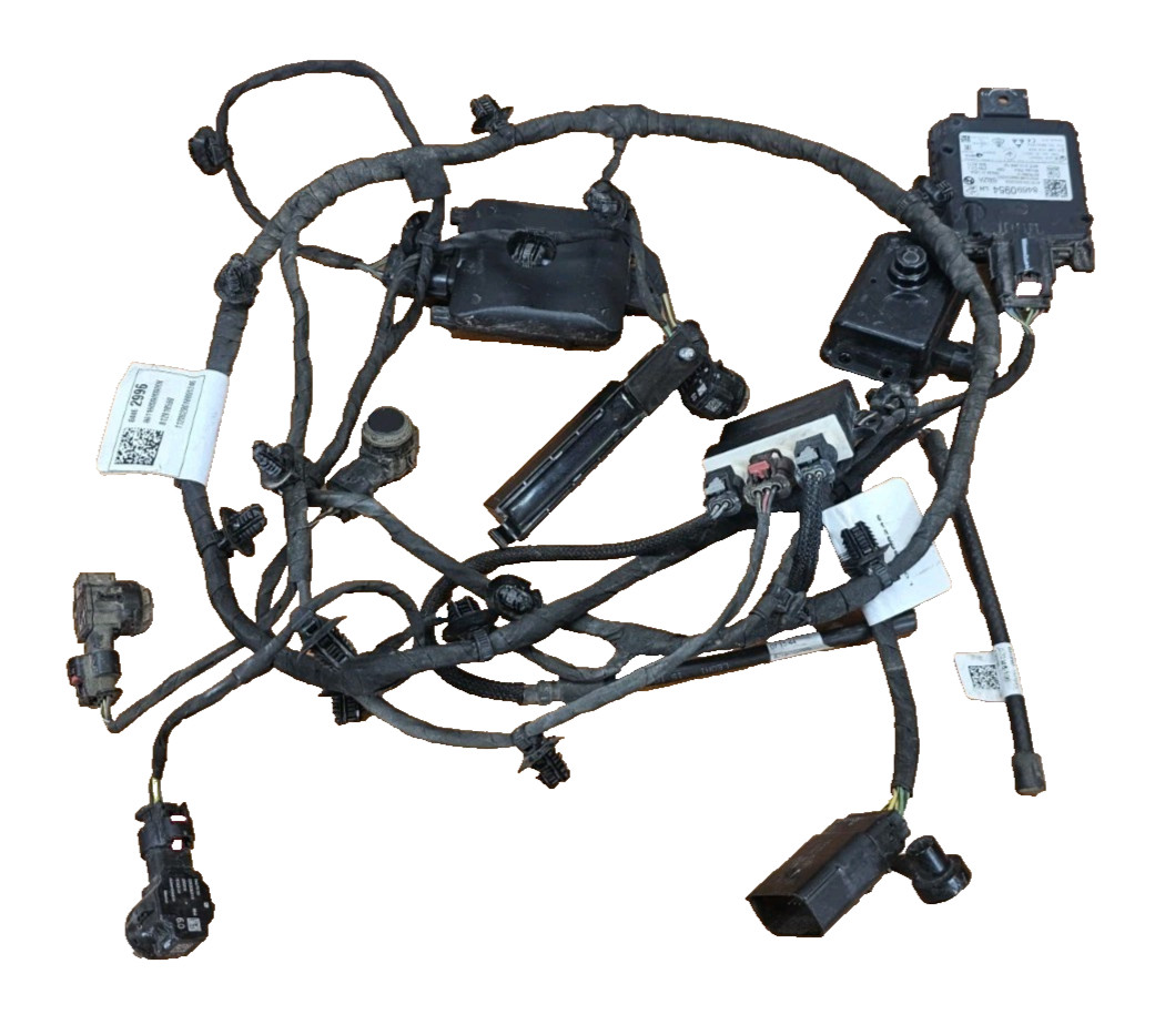 2019-2021 CHEVROLET BLAZER REAR BUMPER WIRING HARNESS SENSORS 8446 2996 OEM USED