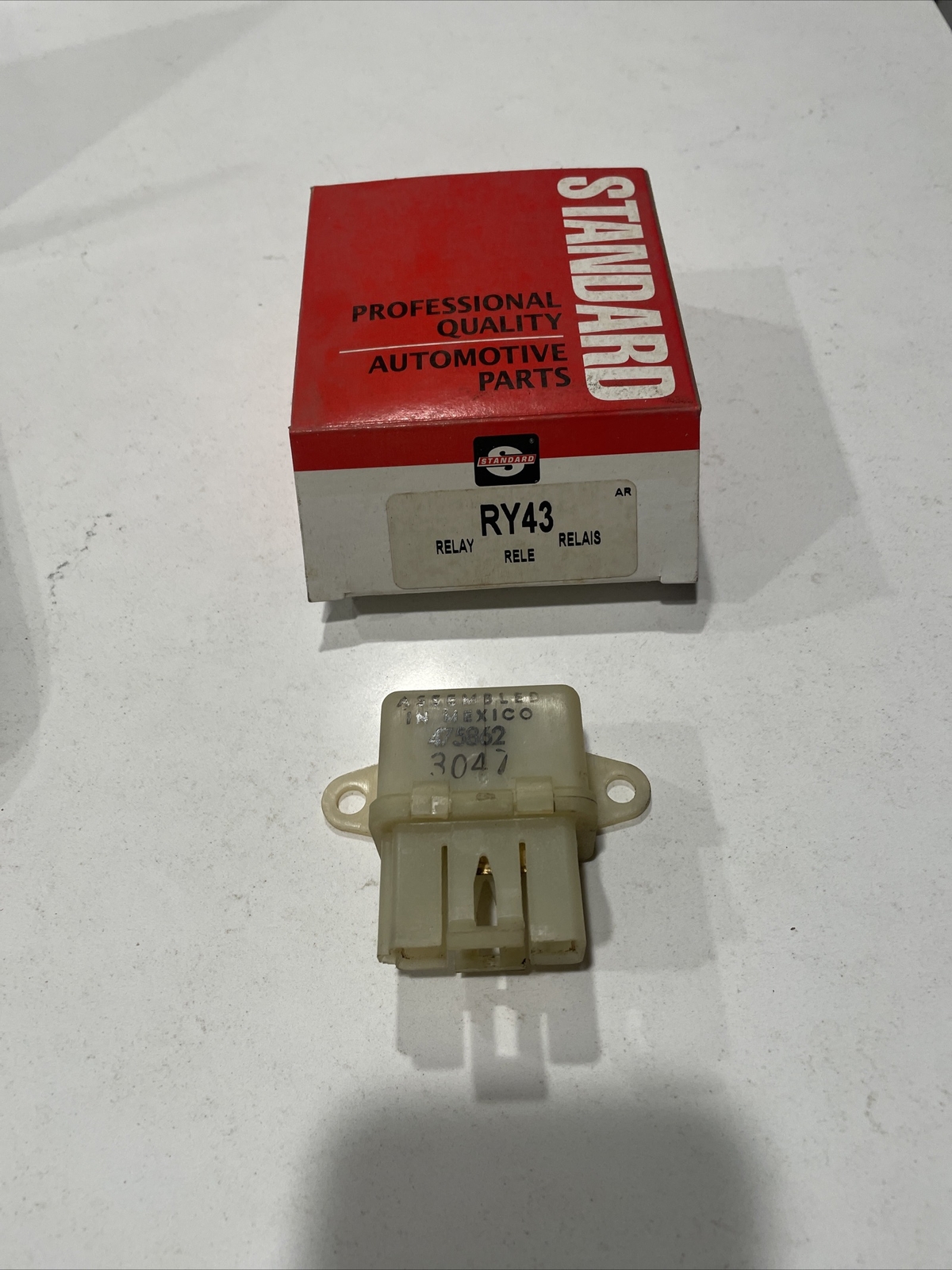 New Standard RY43 Relay Fits 1981-84 Volvo 242 244 245 