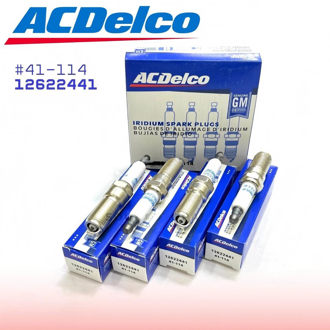 8set 41-114 Iridium Spark Plugs ACDELCO 12622441 Fit for Cadillac Chevrolet GMC