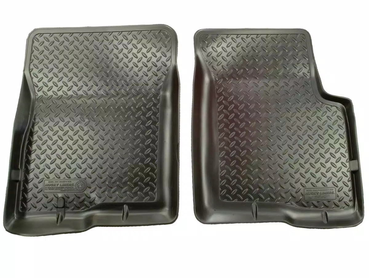 Husky Classic Style Floor Fit 80-96 Bronco,F150,80-97 F250/F350 Front Row 2p Blk