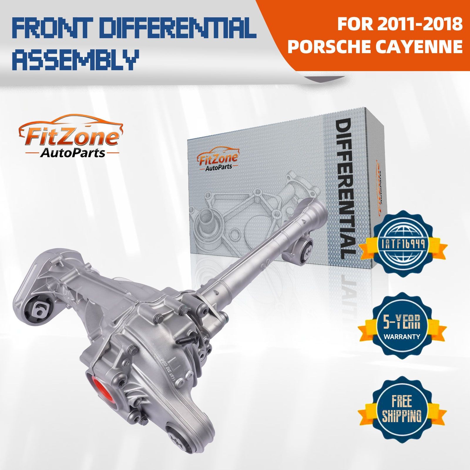 fits 2011-2015 Porsche Cayenne 958 Front Differential Axle Carrier
