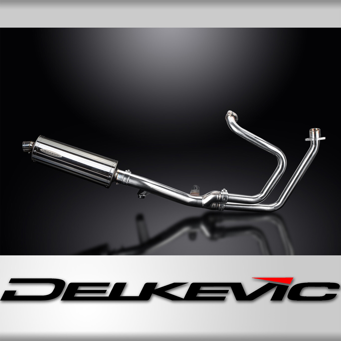 Honda NT650V Deauville 98-01 Delkevic 2-1 Exhaust 14\