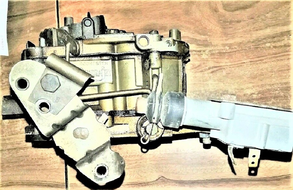1967-1969 Camaro 396 T.H. 400 Q-jet Kick Down Switch brac. carb/paddle GM Origi 1967-1969 Camaro 396 T.H. 400 Q-jet Kick Down Switch brac. carb/paddle GM Origi