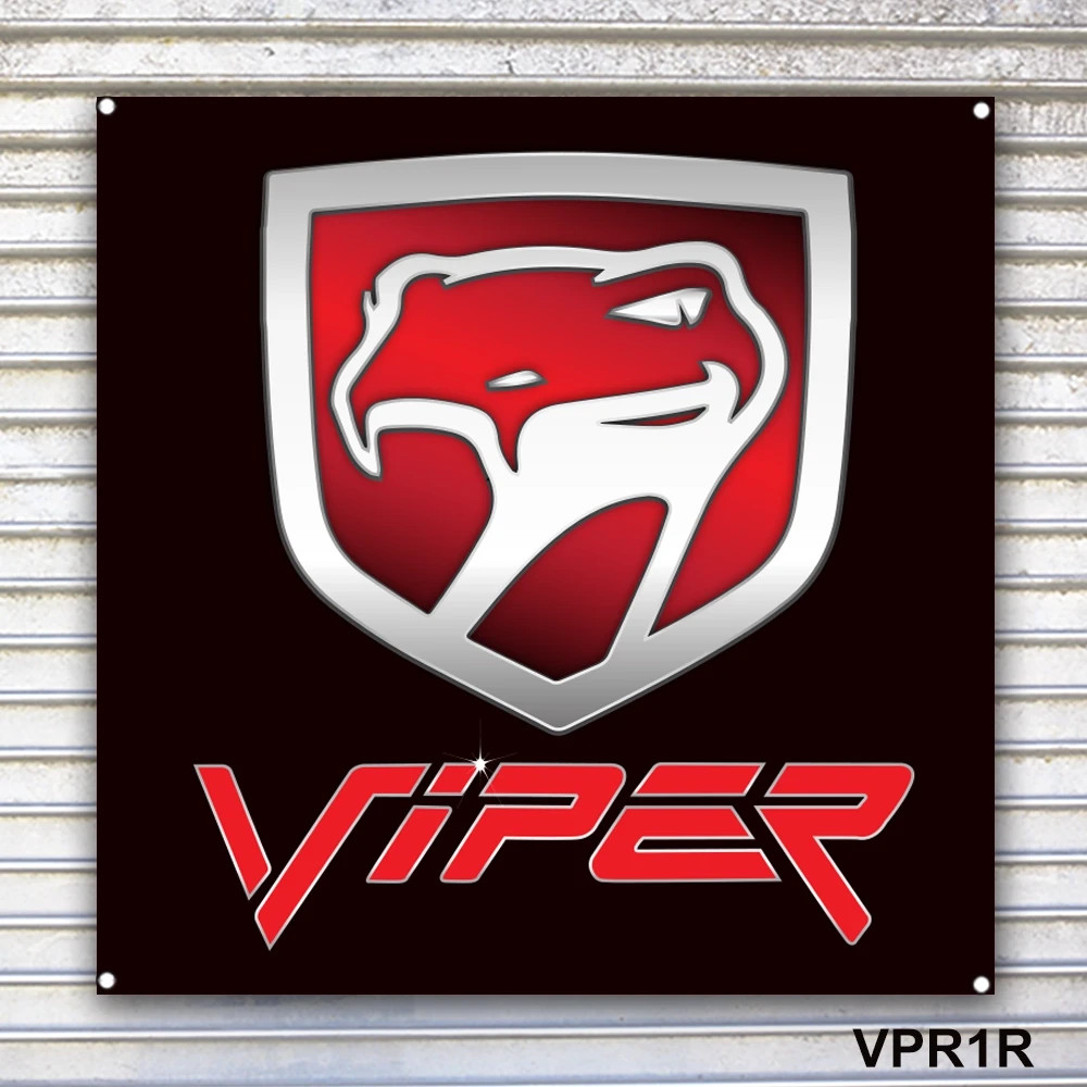 Dodge Viper (1992-2002) Sign Banner Wall Art