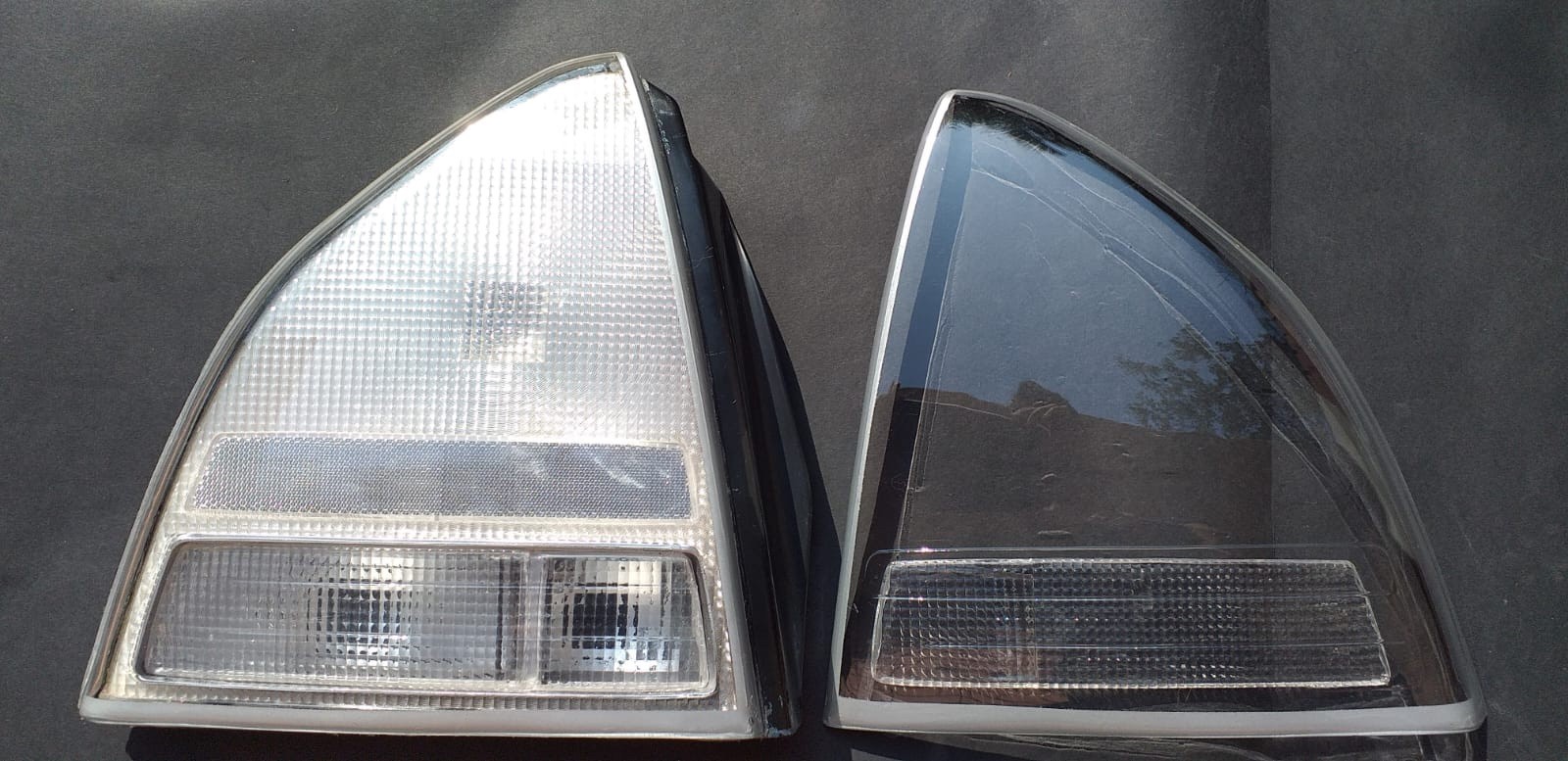 1992 - 1996 HONDA PRELUDE SI VTEC CLEAR TAIL LIGHT LENSES 