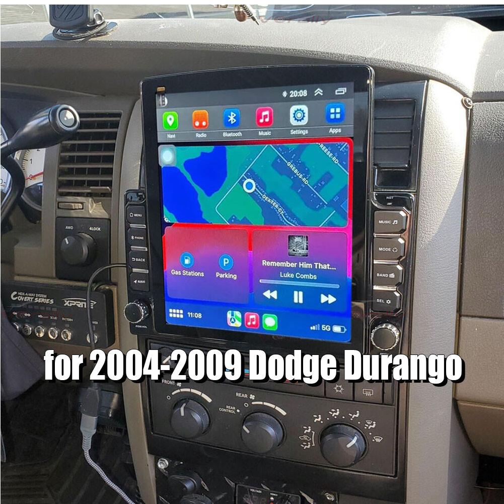 For 2004-2009 Dodge Durango Android 13 Car Navigation with RearView Camera