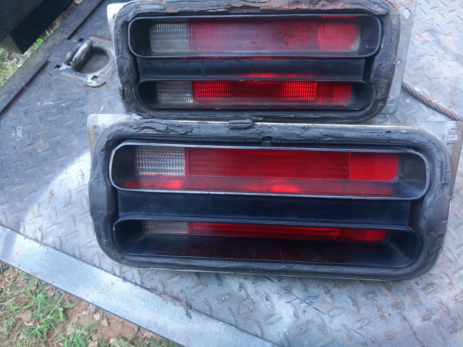 1972 Plymouth Duster Taillights Right and Left OEM 1972 Plymouth Duster Taillights Right and Left OEM